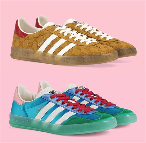 gucci adidas collab sneakers|Gucci Adidas platform sneakers.